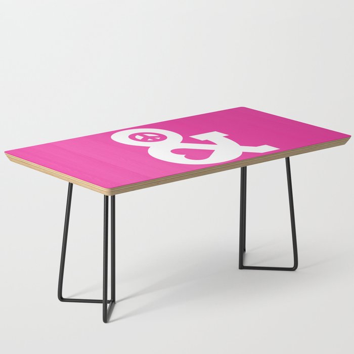 Peace and Love (pink edition) Coffee Table Gallery Image 1