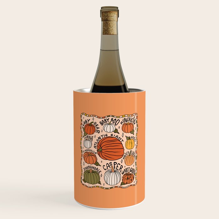 Types of Pumpkins Wine Chiller Gallery Image 1
