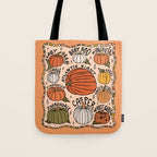 Types of Pumpkins Tote Bag Gallery Image 1