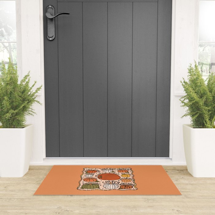 Types of Pumpkins Welcome Mat Gallery Image 3