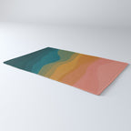 Desert Mountains In Color Rug Gallery Image 3