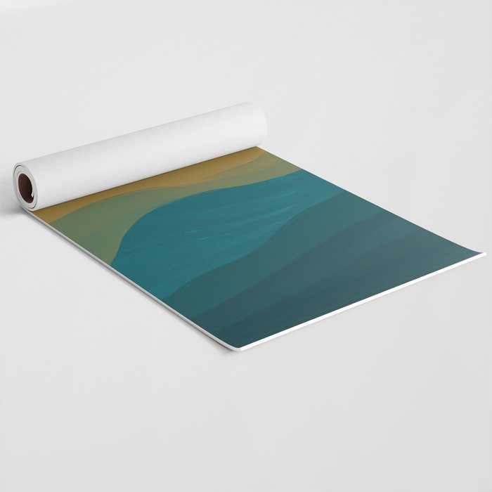 Desert Mountains In Color Yoga Mat Gallery Image 2