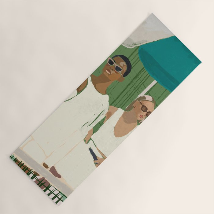 Tennis Yoga Mat Gallery Image 1