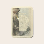 Great White Egret Divination from # An Almanac of Birds # Divinations for Uncertain Days Bath Mat Gallery Image 1