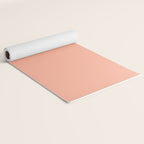Simply Sweet Peach Coral Yoga Mat Gallery Image 2