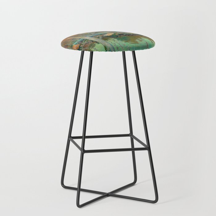 The Old Mill in Giverny, 1899 Stool Gallery Image 1