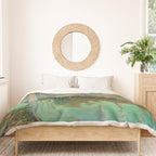 The Old Mill in Giverny, 1899 Duvet Cover Gallery Image 3