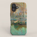 The Old Mill in Giverny, 1899 iPhone Case Gallery Image 1