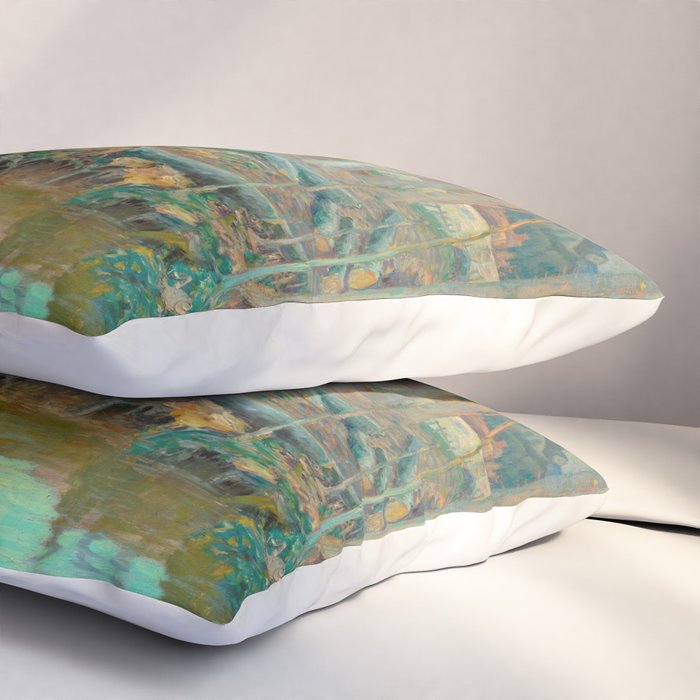 The Old Mill in Giverny, 1899 Pillow Sham Gallery Image 3