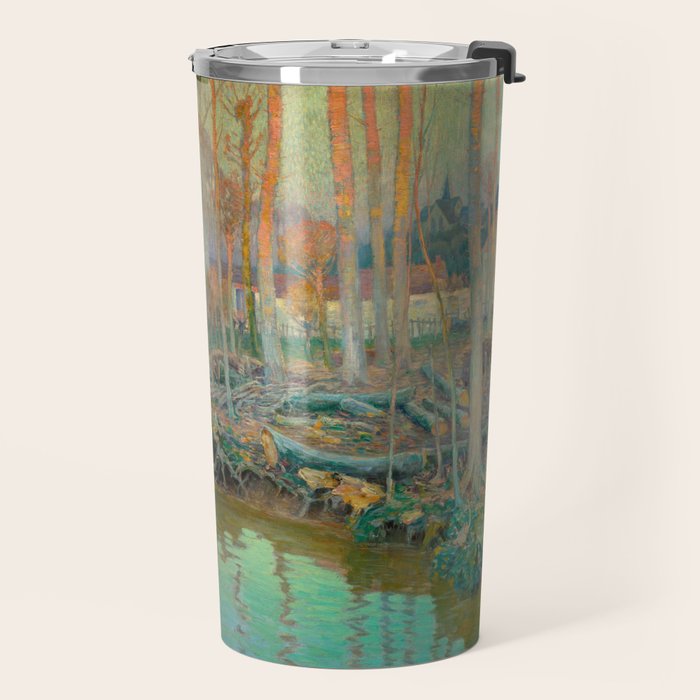 The Old Mill in Giverny, 1899 Travel Mug Gallery Image 2