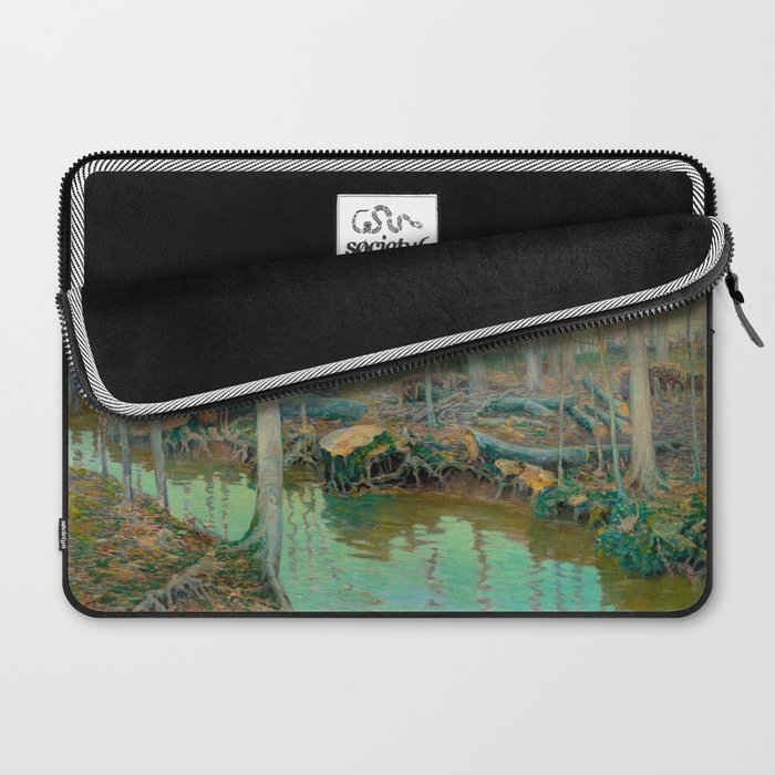 The Old Mill in Giverny, 1899 Laptop Sleeve Gallery Image 2