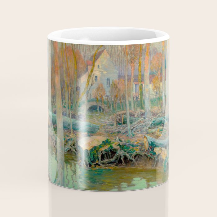 The Old Mill in Giverny, 1899 Coffee Mug Gallery Image 4