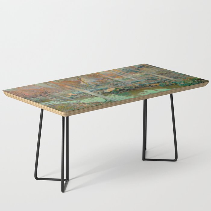 The Old Mill in Giverny, 1899 Coffee Table Gallery Image 1