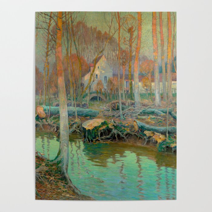 The Old Mill in Giverny, 1899 Poster Gallery Image 1
