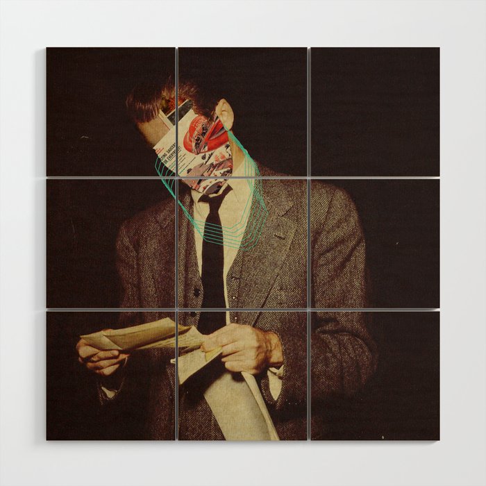 The Letter Wood Wall Art Gallery Image 1