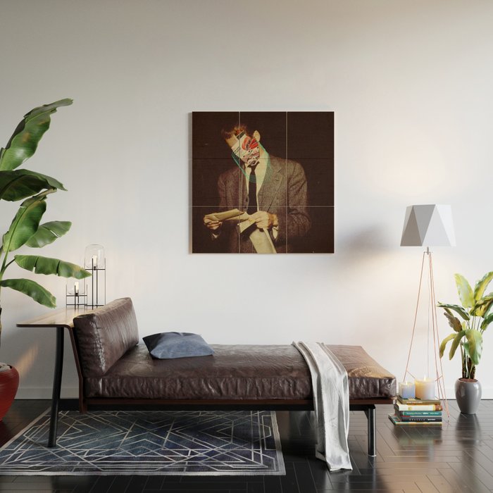 The Letter Wood Wall Art Gallery Image 2
