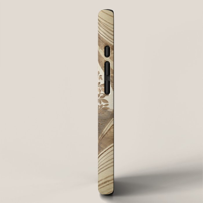 Tree of life -Yggdrasil Pastel Gold iPhone Case Gallery Image 2