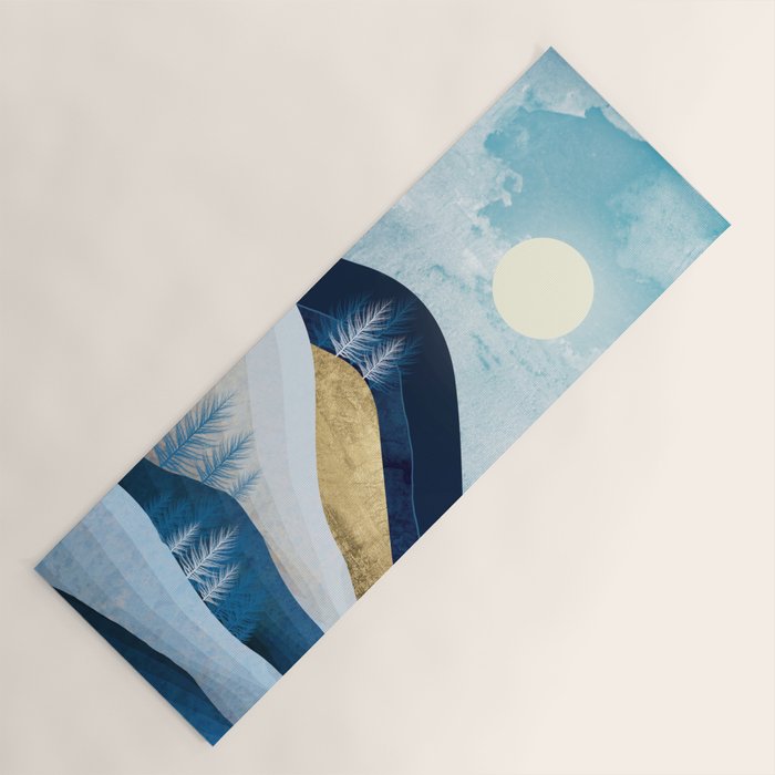 Moonlit Hills Yoga Mat Gallery Image 1