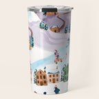 Holiday Village Travel Mug Gallery Image 1