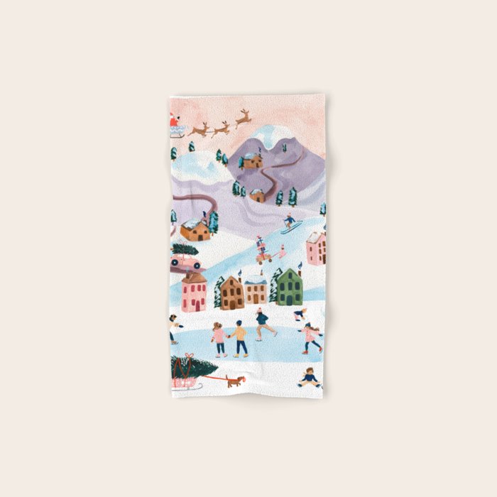 Holiday Village Bath Towel Gallery Image 1