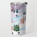 Holiday Village Travel Mug Gallery Image 2