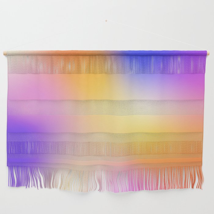 Warm Colorful Sunset Gradient  Wall Hanging Gallery Image 1