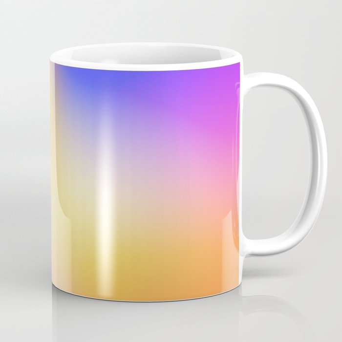 Warm Colorful Sunset Gradient  Coffee Mug Gallery Image 1
