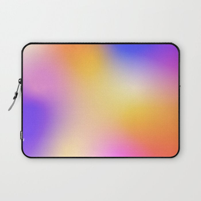 Warm Colorful Sunset Gradient  Laptop Sleeve Gallery Image 1