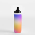 Warm Colorful Sunset Gradient  Water Bottle Gallery Image 2