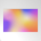 Warm Colorful Sunset Gradient  Welcome Mat Gallery Image 1