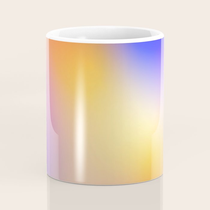 Warm Colorful Sunset Gradient  Coffee Mug Gallery Image 4