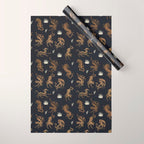 Golden Tigers Wrapping Paper Gallery Image 1
