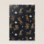 Golden Tigers Stationery Card Gallery Image 2
