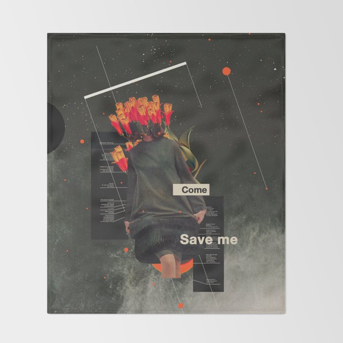 Save Me Throw Blanket Gallery Image 2