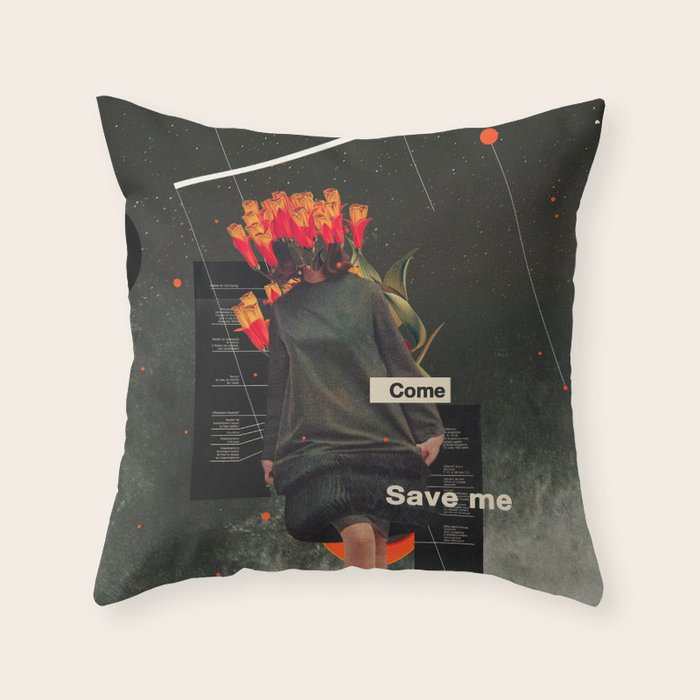 Save Me Throw Pillow Gallery Image 6