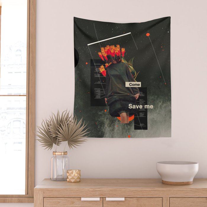 Save Me Wall Tapestry Gallery Image 2