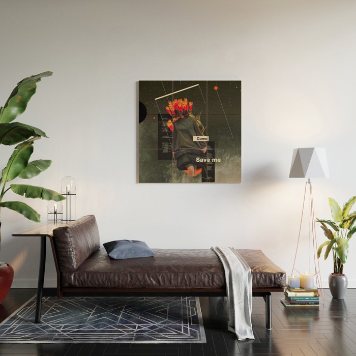 Save Me Wood Wall Art Gallery Image 2