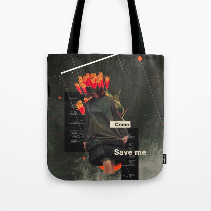 Save Me Tote Bag Gallery Image 1