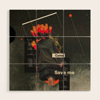 Save Me Wood Wall Art Gallery Image 1