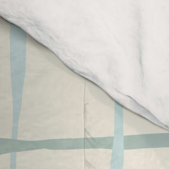 Summer lines mint Comforter Gallery Image 4