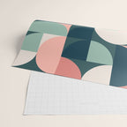 Mid Century Geometric 23B Wrapping Paper Gallery Image 2