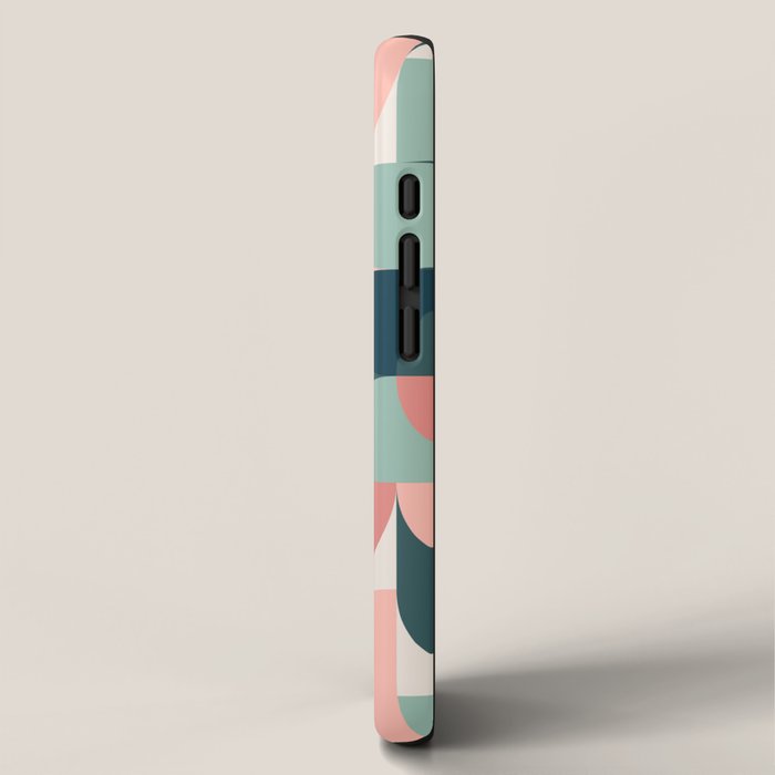 Mid Century Geometric 23B iPhone Case Gallery Image 2
