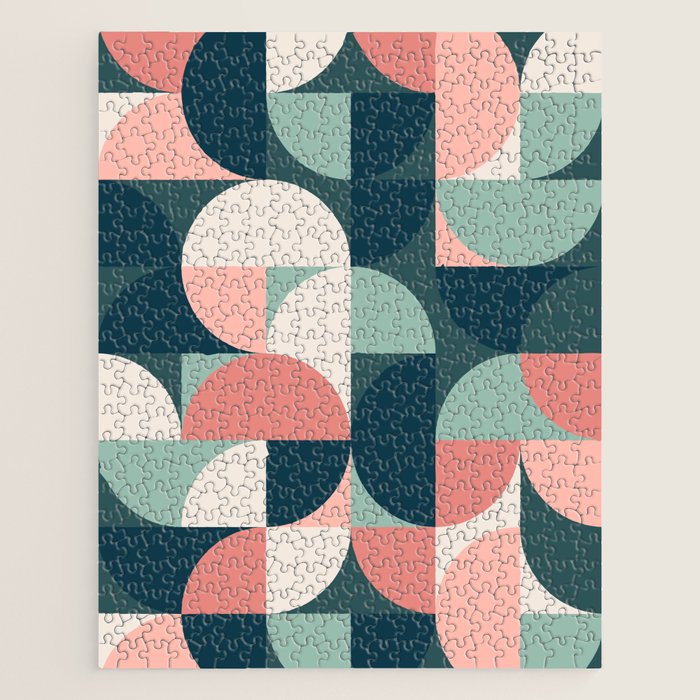 Mid Century Geometric 23B Jigsaw Puzzle Gallery Image 1