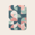 Mid Century Geometric 23B Bath Mat Gallery Image 1