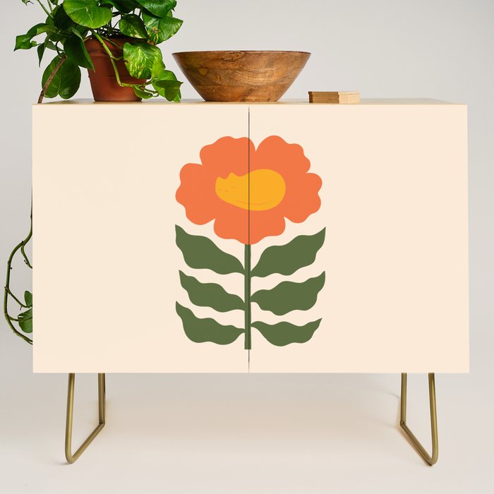 Cat and Plant 60 Credenza Gallery Image 1