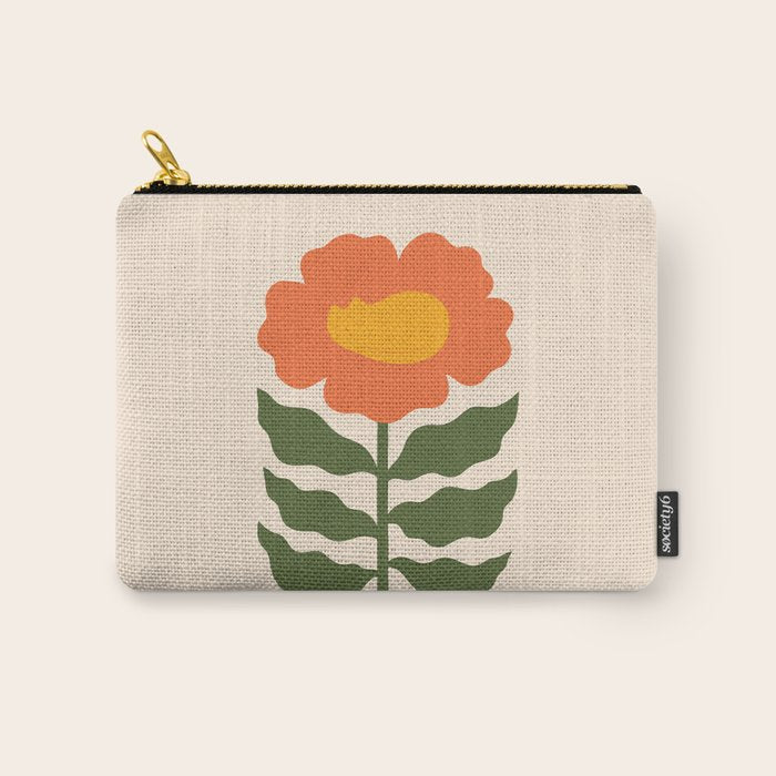 Cat and Plant 60 Carry All Pouch Gallery Image 1