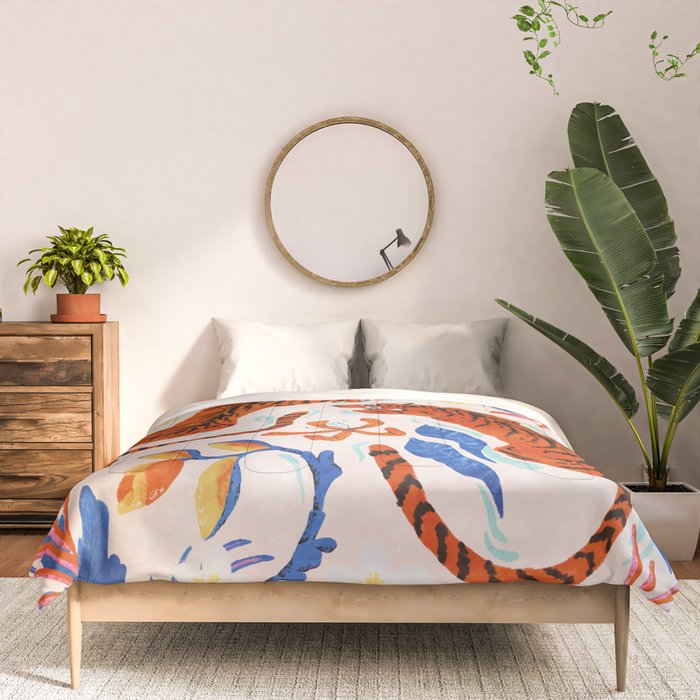 Tiger Swim Comforter Gallery Image 3