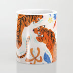 Tiger Swim Coffee Mug Gallery Image 4
