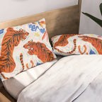 Tiger Swim Pillow Sham Gallery Image 2