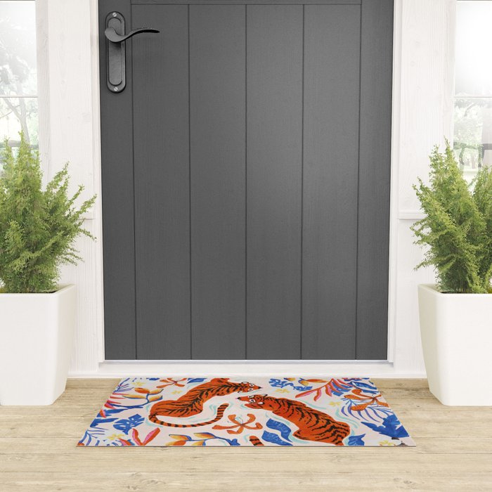 Tiger Swim Welcome Mat Gallery Image 3